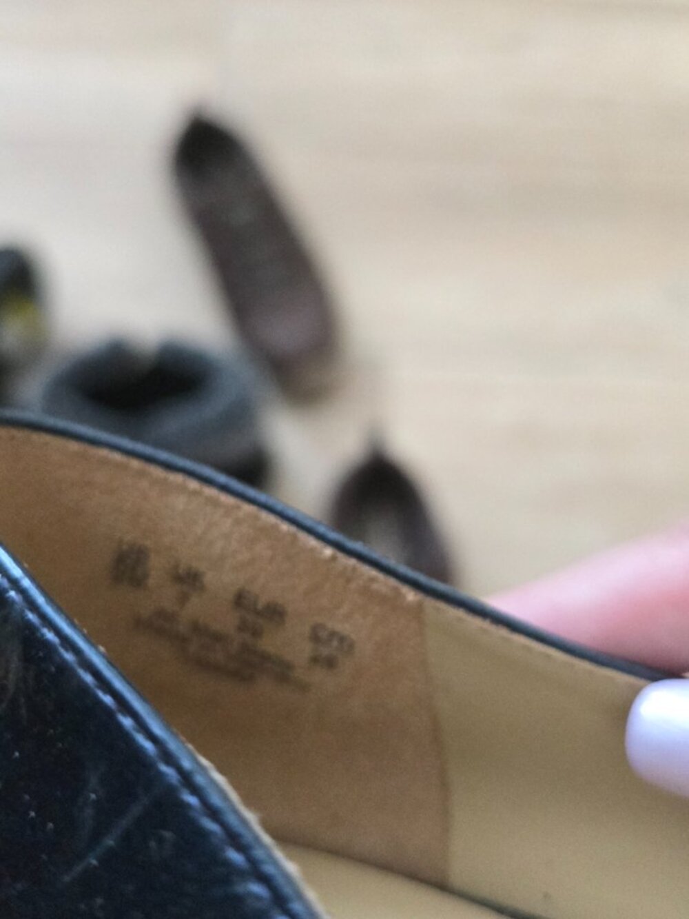 Naturalizer Women's Tamara Pointed Toe Flats size 9M NEW! Navy - Picture 2 of 7